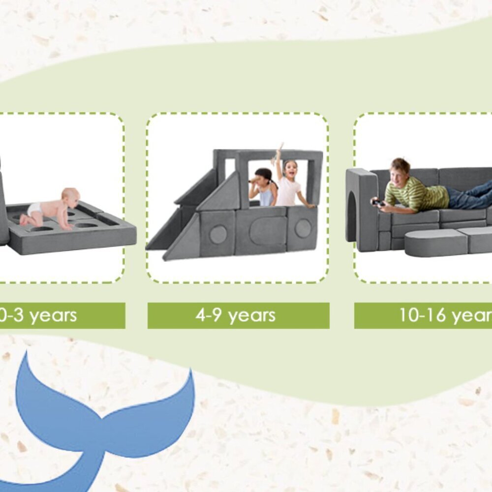 22Pcs Modular Play Couch - Picture 12 of 12